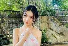 天冷就是要泡汤啊!AV豪乳女神「高桥圣子」出浴照曝光,上空全裸被「湿」毛巾出卖-沐风文化